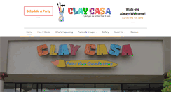 Desktop Screenshot of claycasa.com